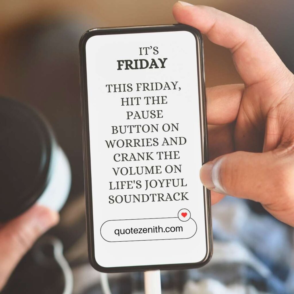 Friday Blessings