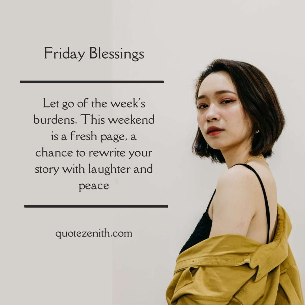Friday Blessings