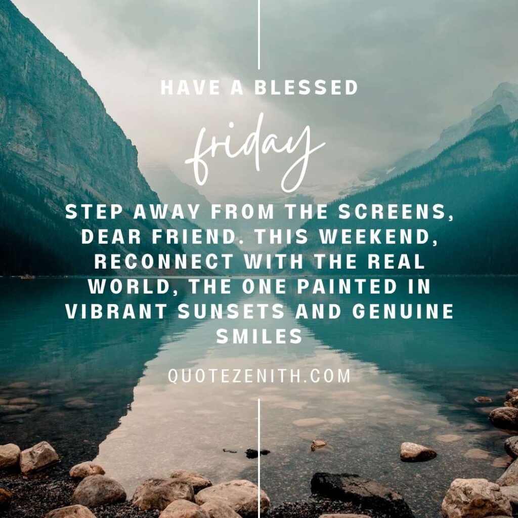 Friday Blessings