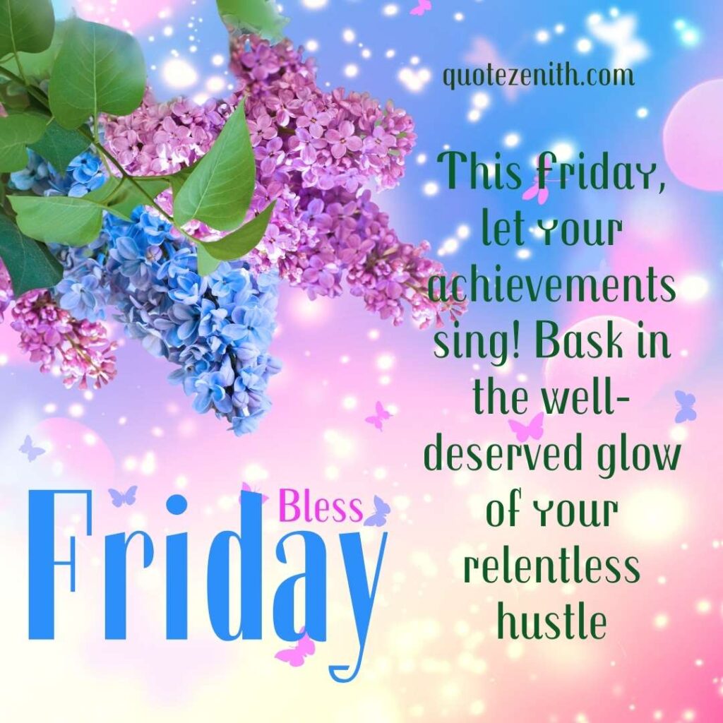 Friday Blessings