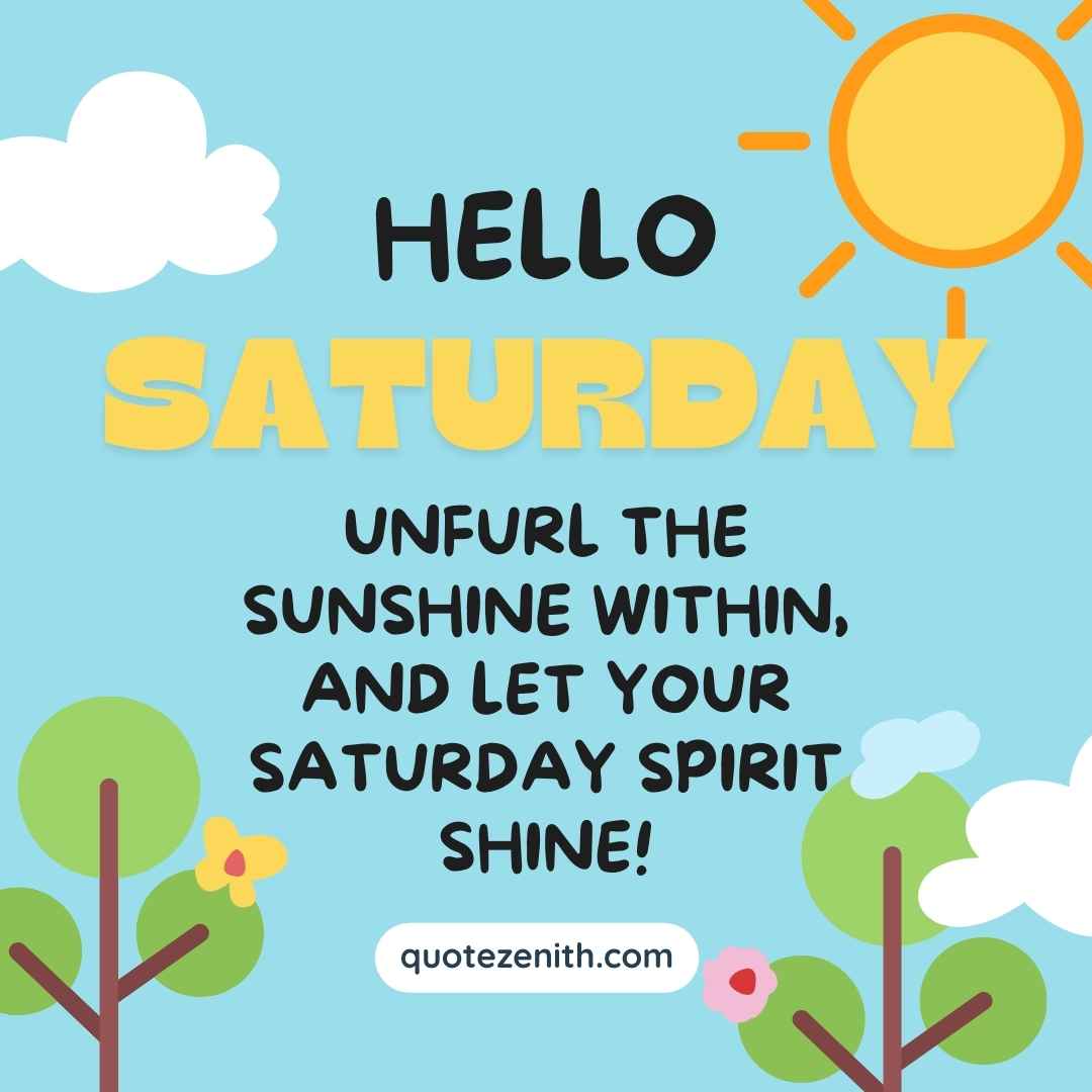 Saturday Blessings