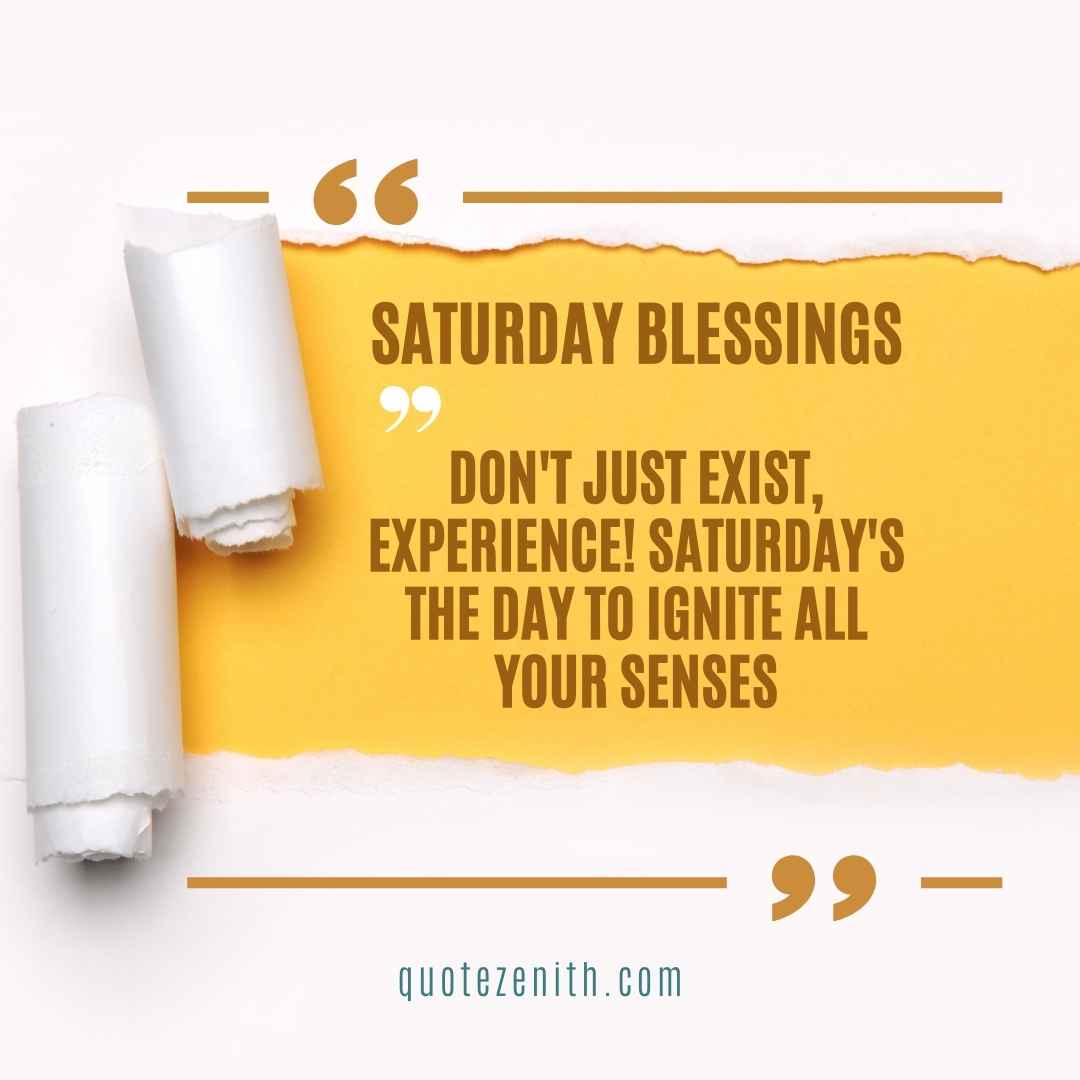 Saturday Blessings