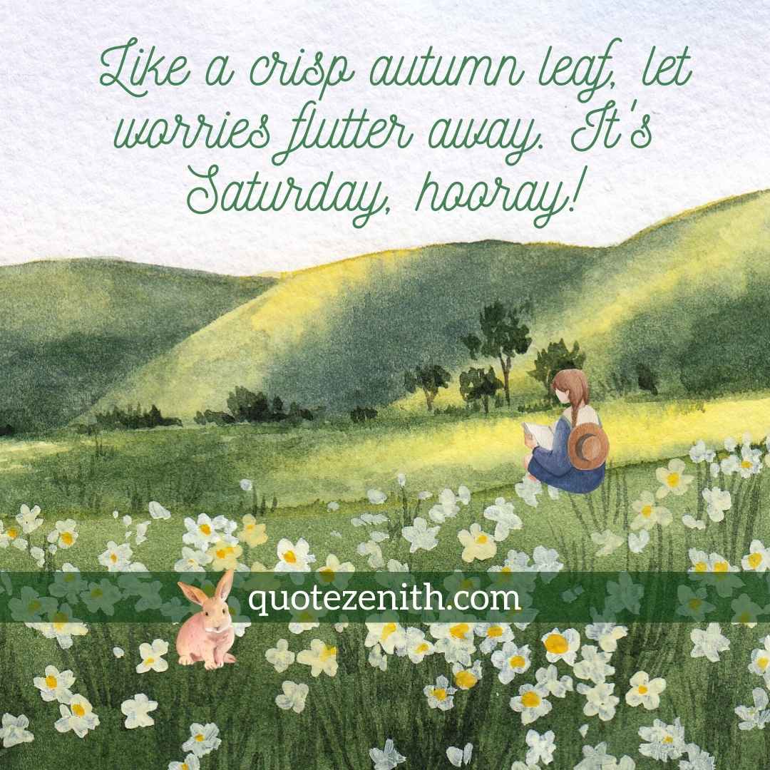 Saturday Blessings