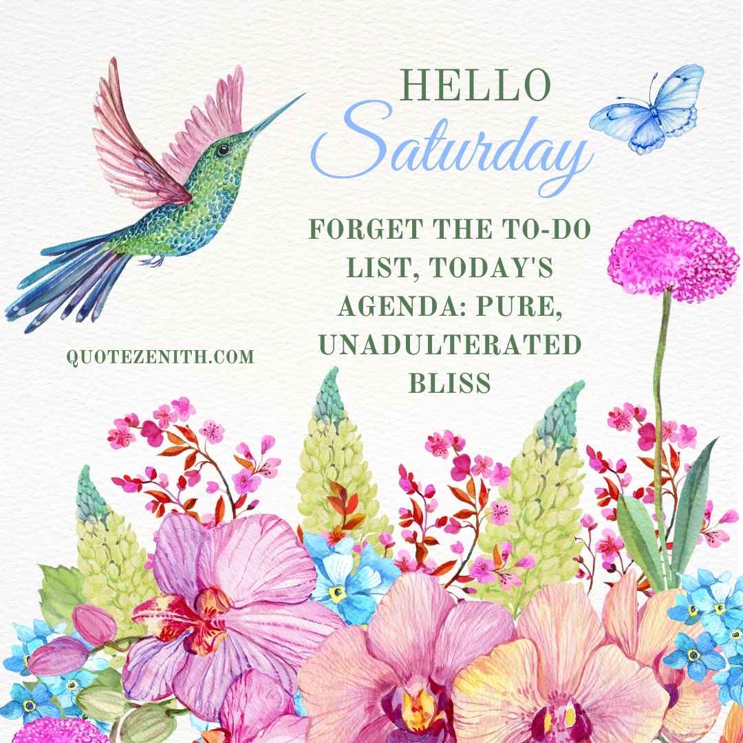 Saturday Blessings