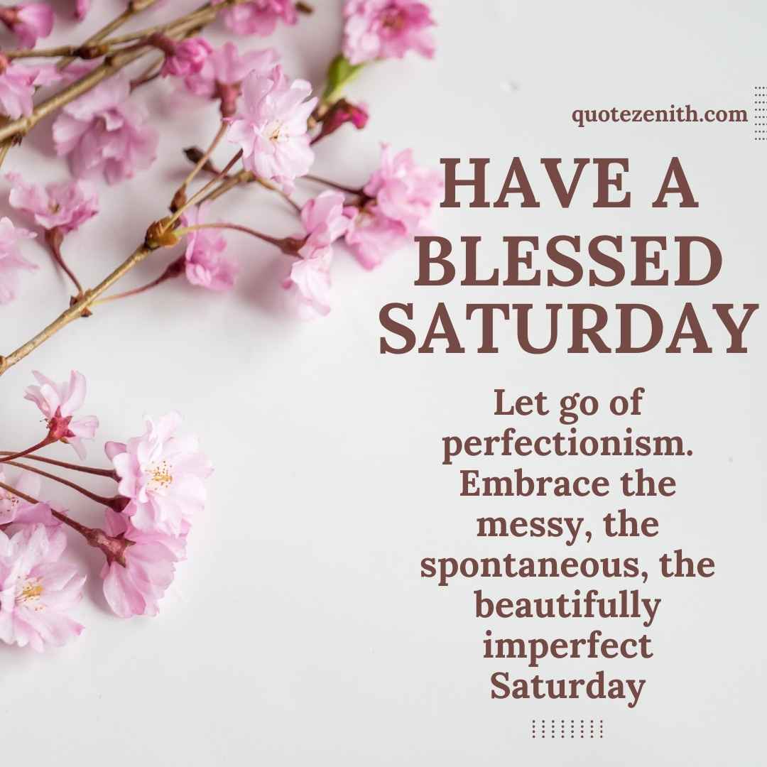 Saturday Blessings