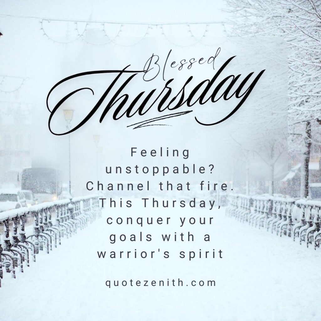 Thursday Blessings