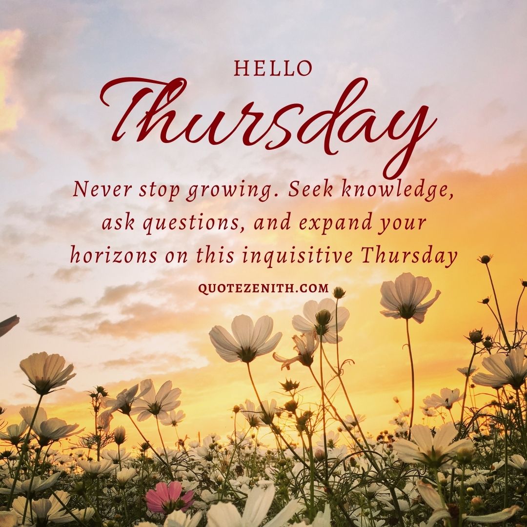 Thursday Blessings