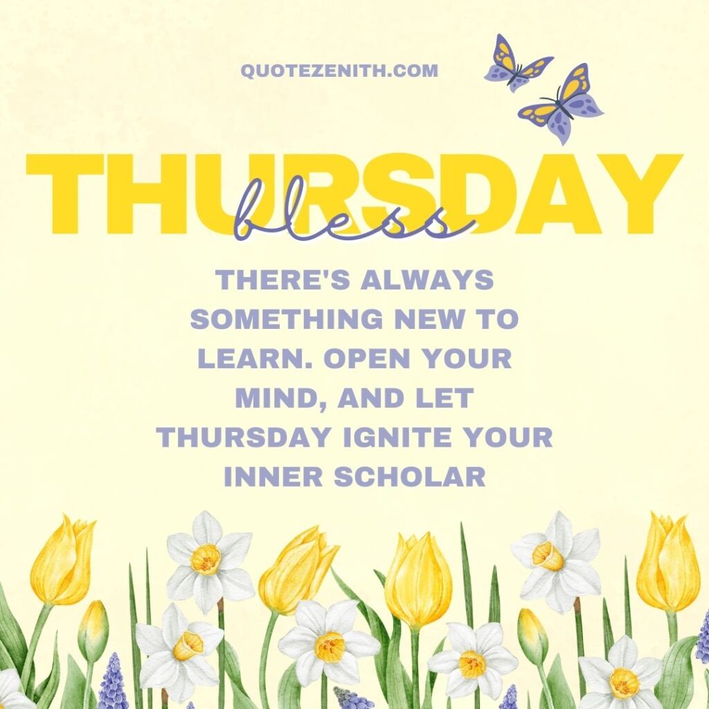 Thursday Blessings