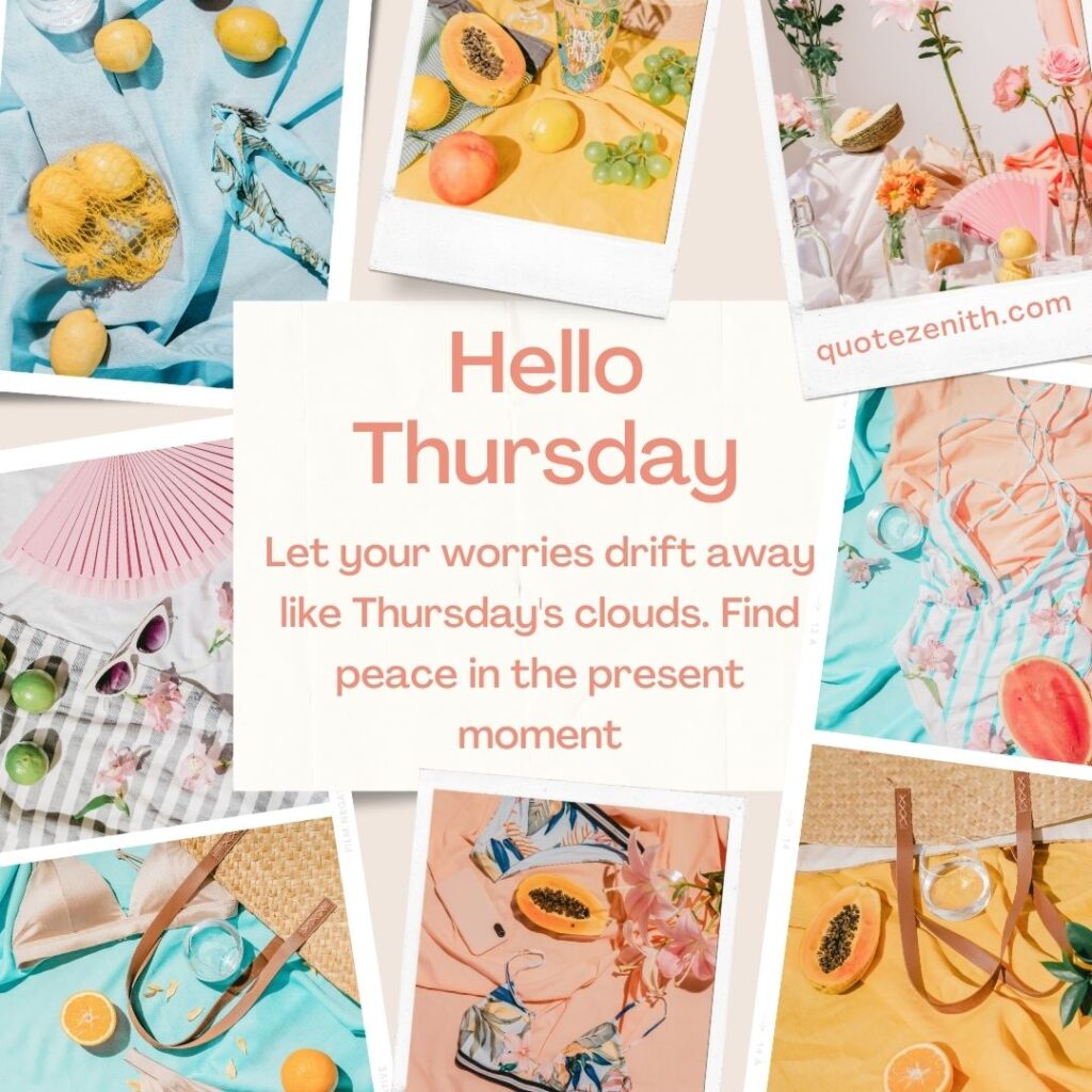 Thursday Blessings