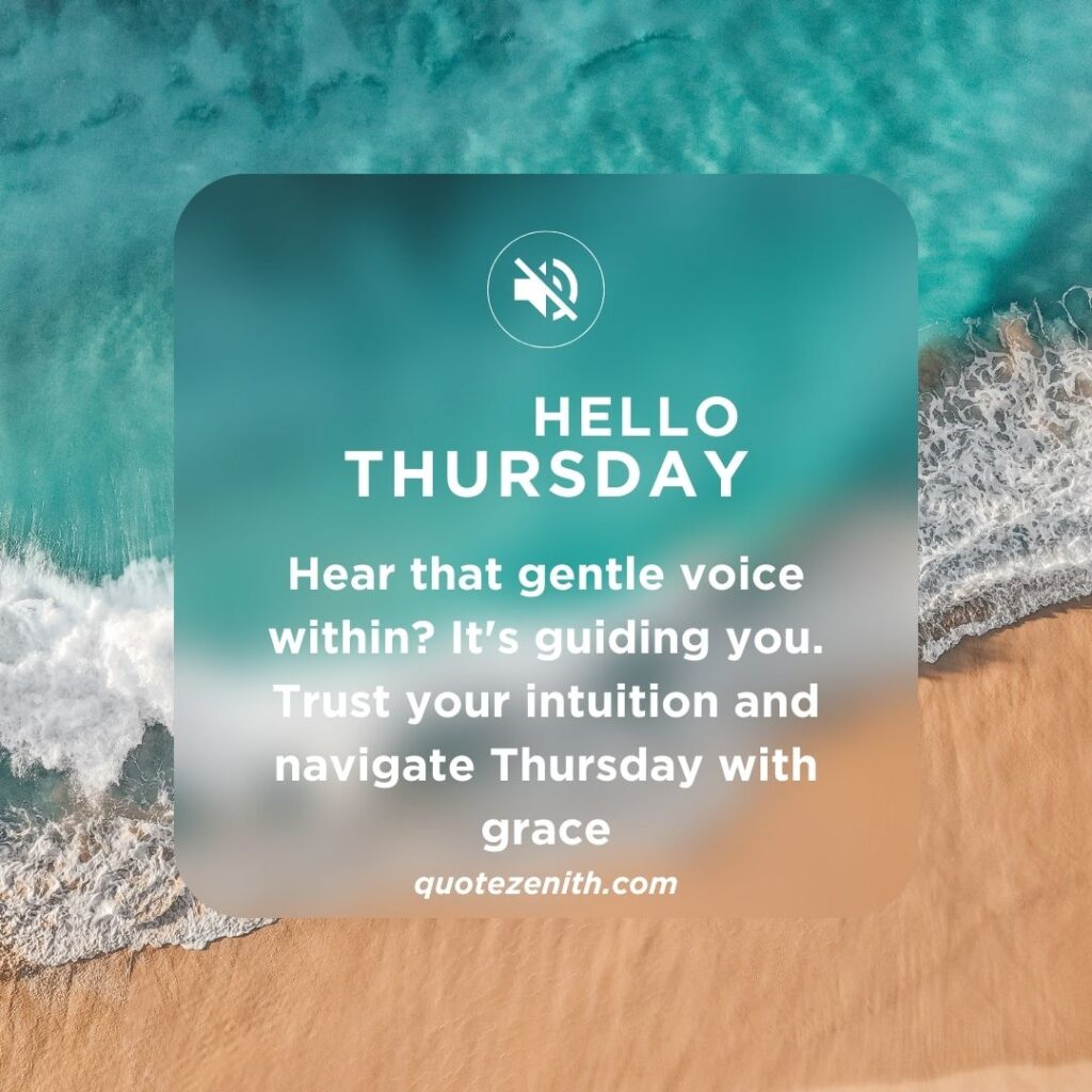 Thursday Blessings