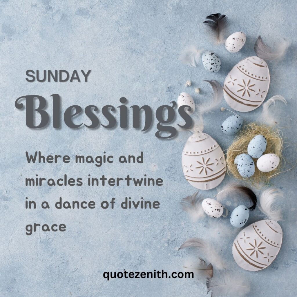 Sunday Blessings