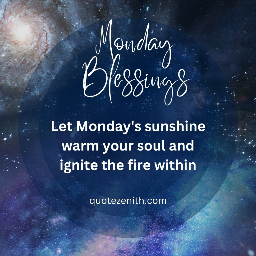 Positive Monday Blessings
