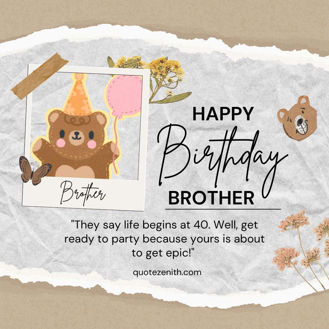 Birthday Wishes For Brother