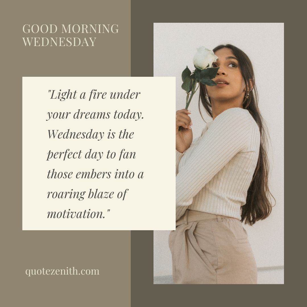 Positive Good Morning Wednesday Blessings