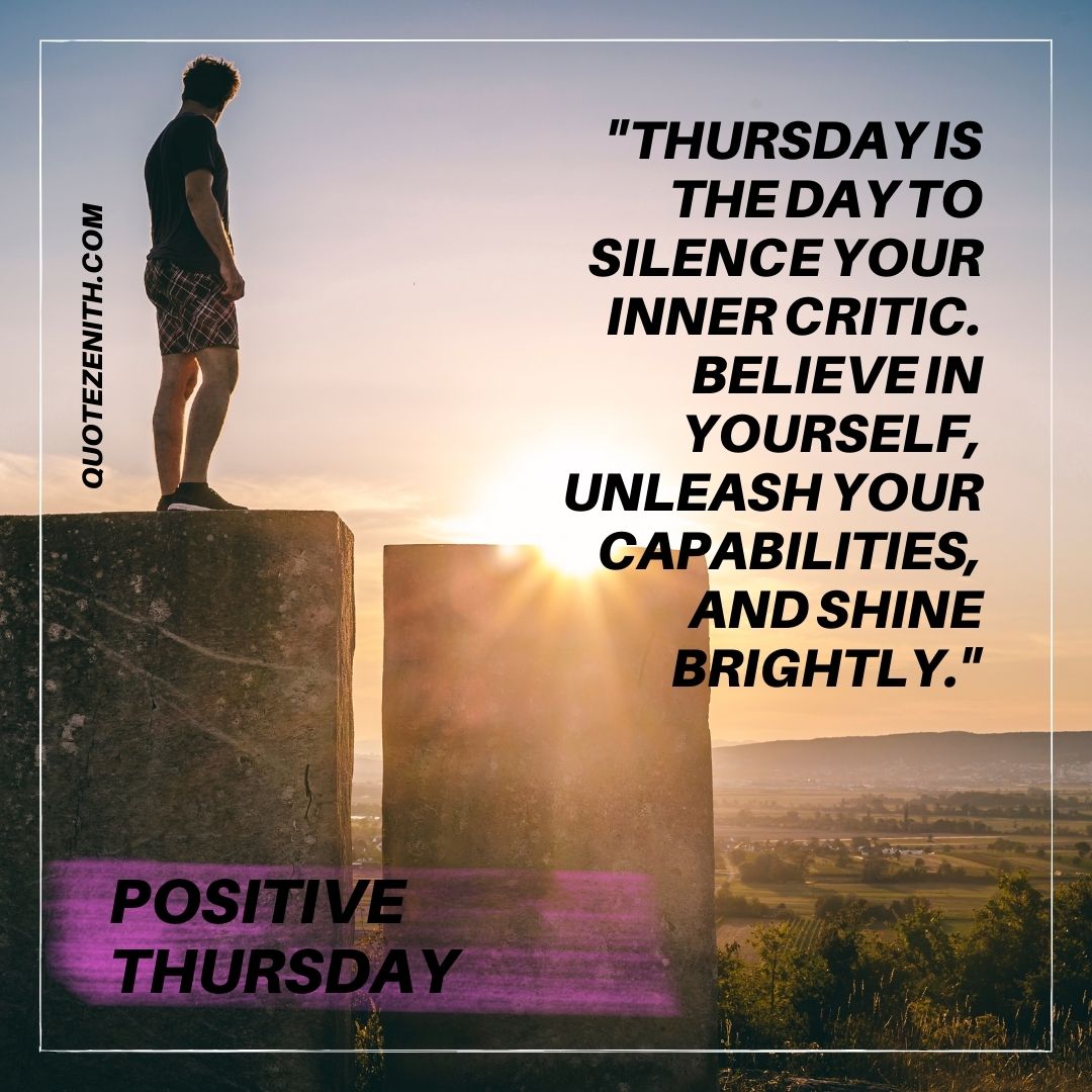 Positive Thursday Blessings