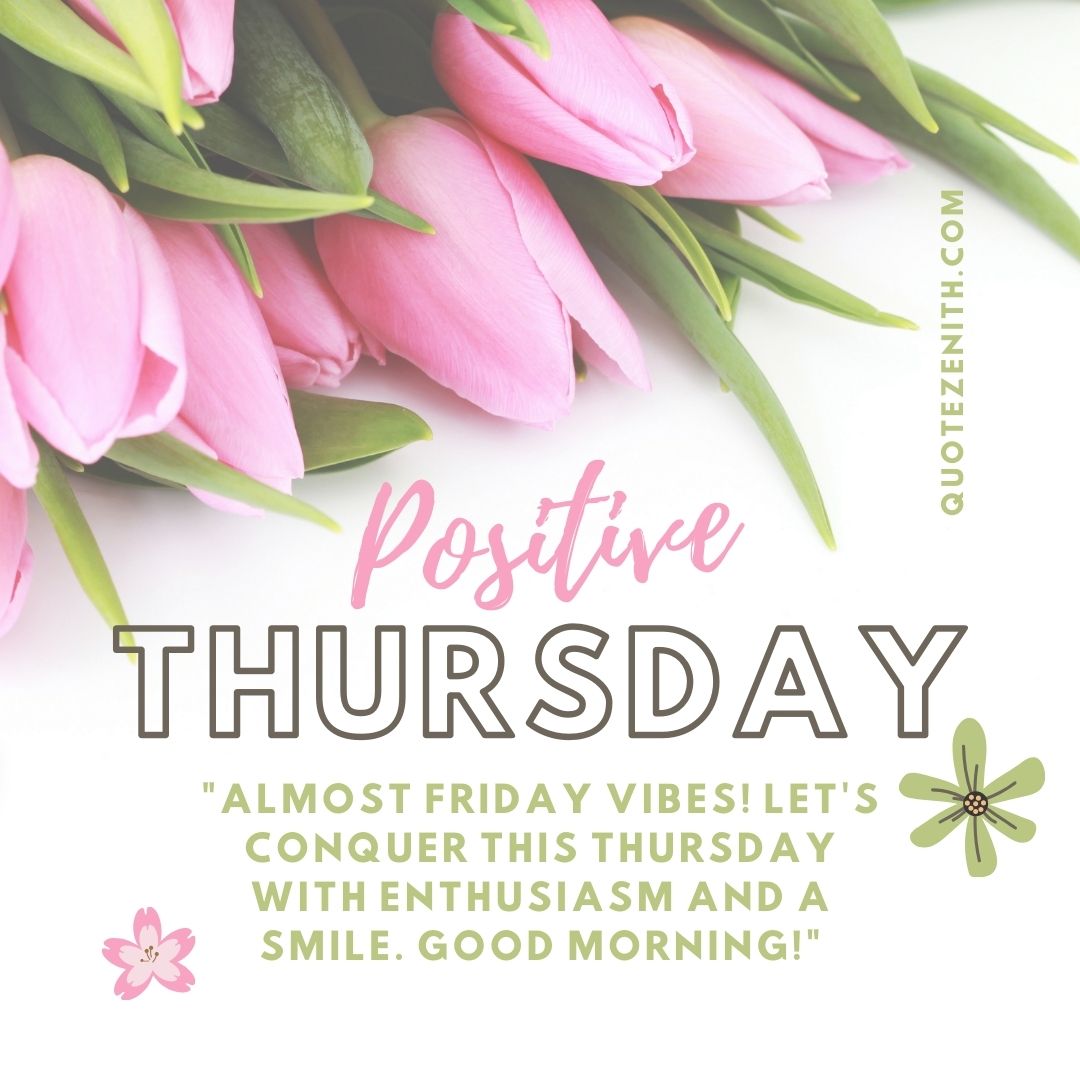 Positive Thursday Blessings