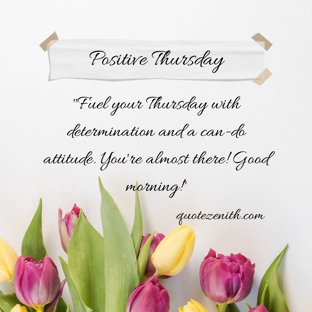 Positive Thursday Blessings