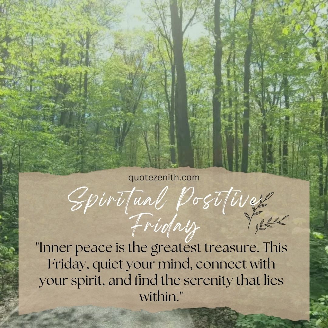 Spiritual Positive Friday Blessings