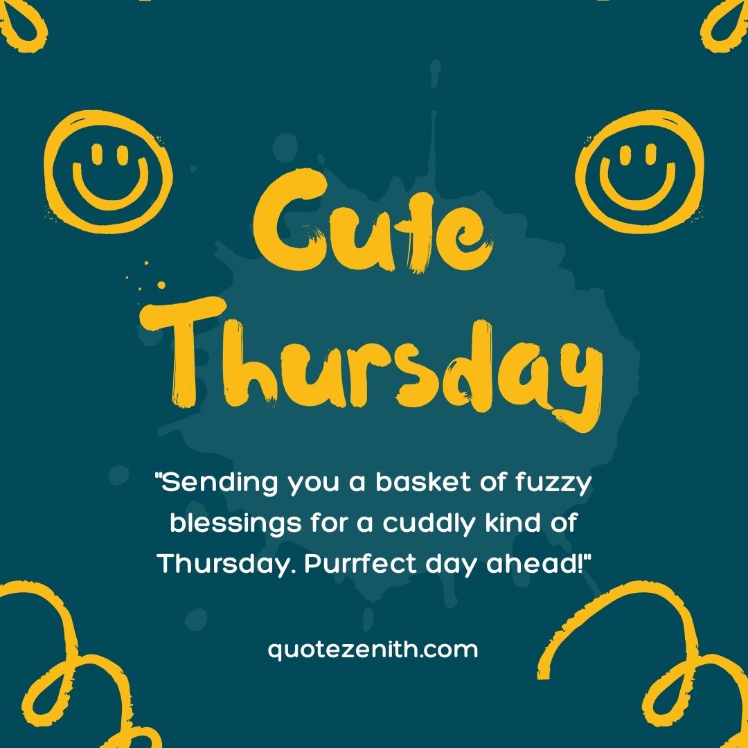 Cute Thursday Blessings