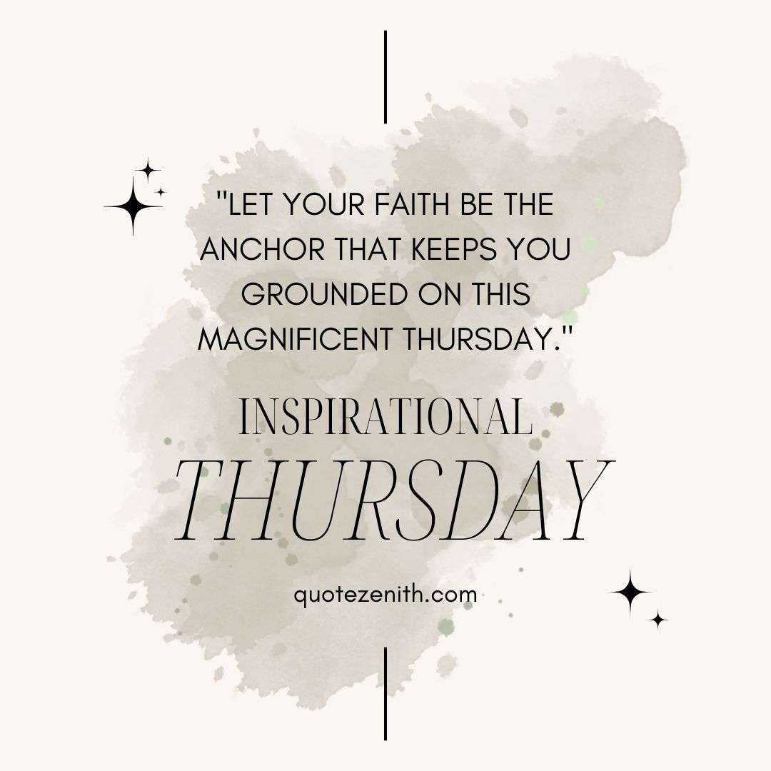 Inspiration Thursday Blessings