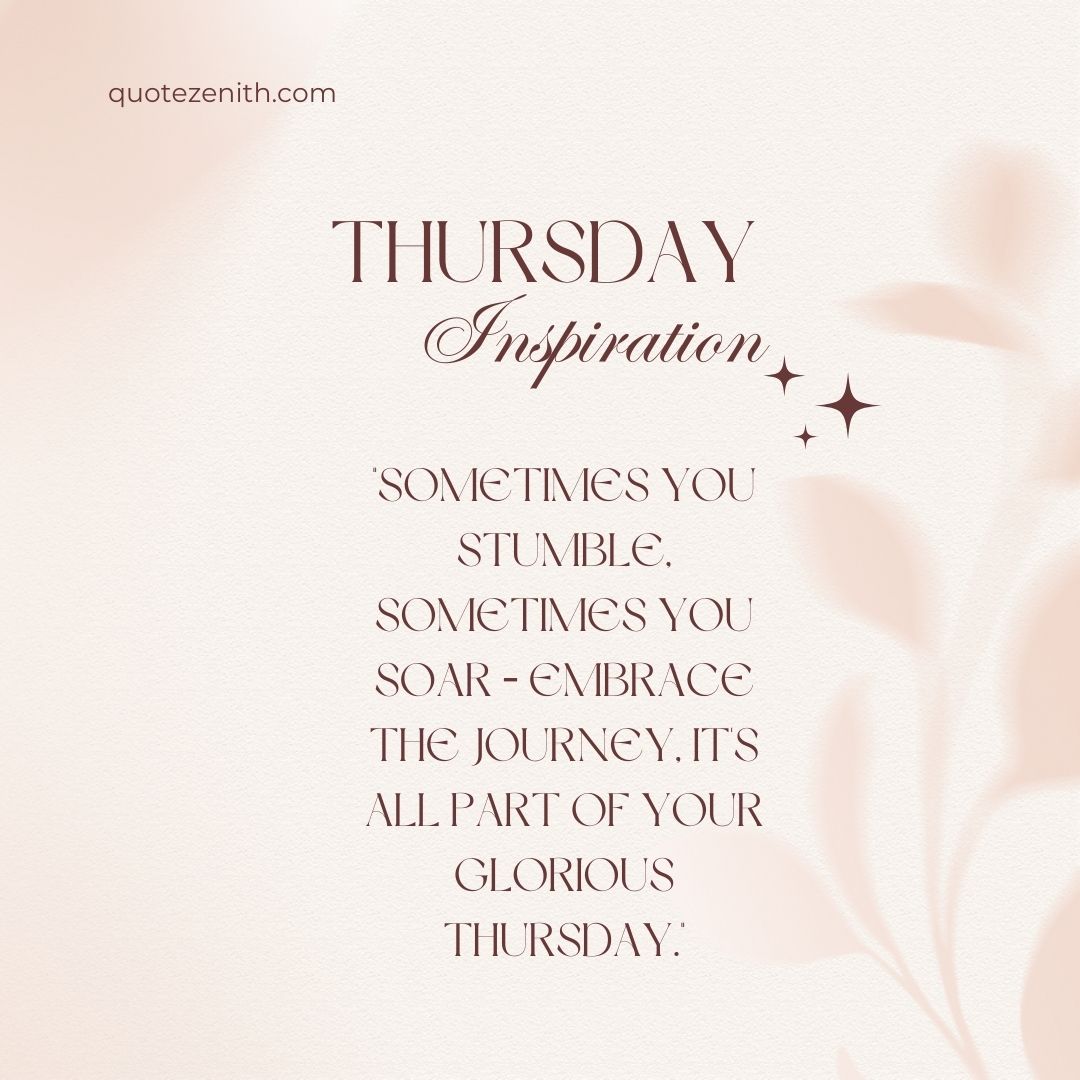 Inspiration Thursday Blessings