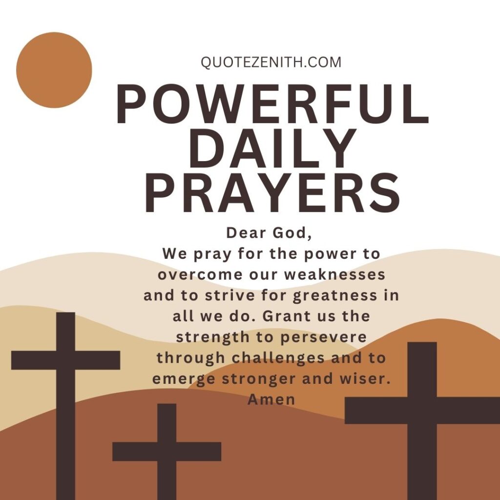Powerful Daily Prayers