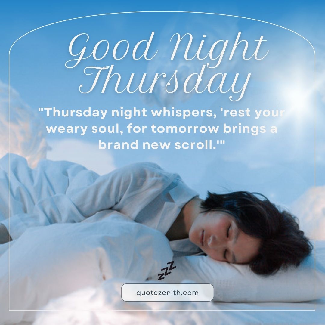 Thursday Night Blessings