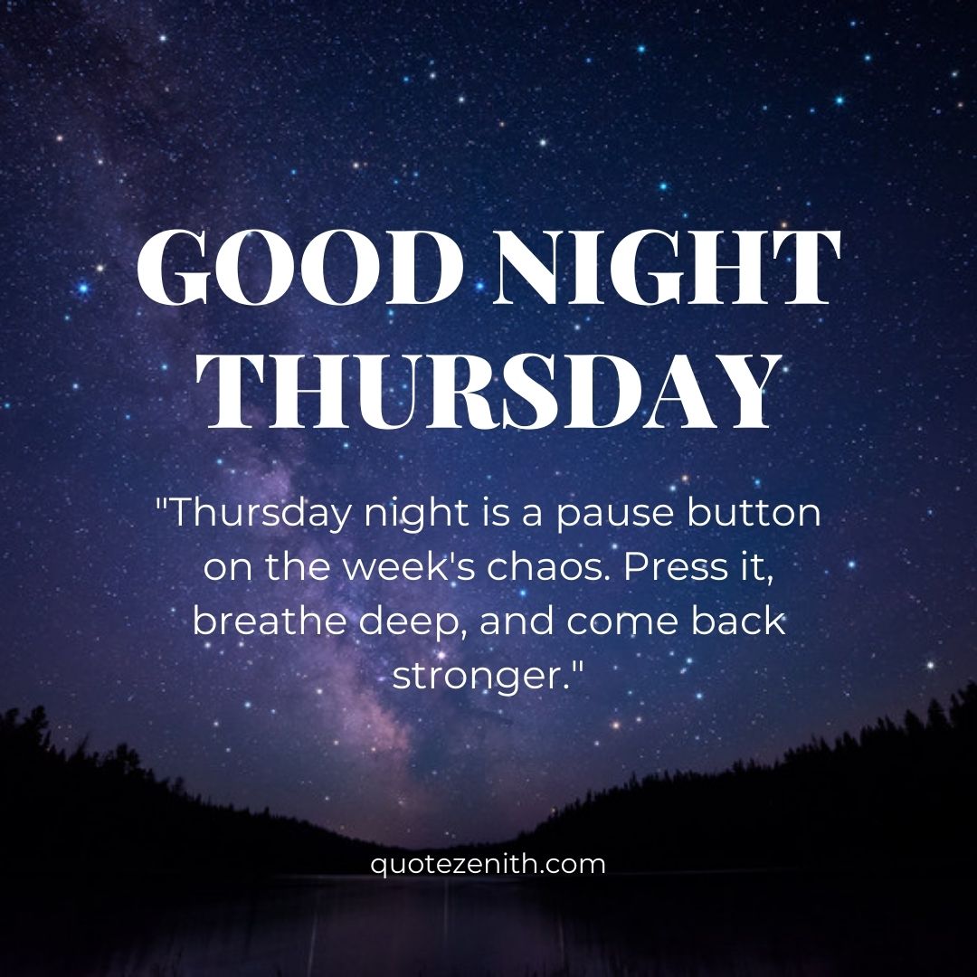 Thursday Night Blessings