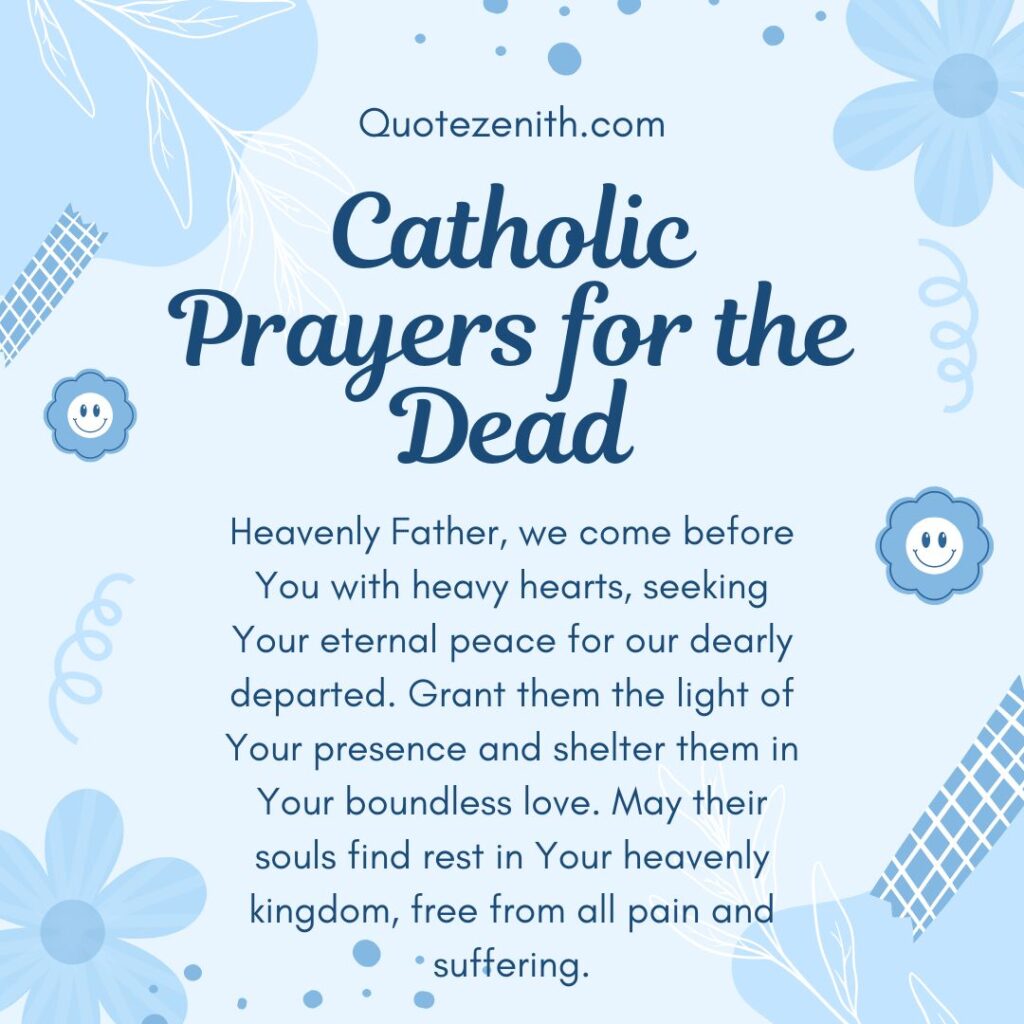 Catholic Prayers for the Dead
