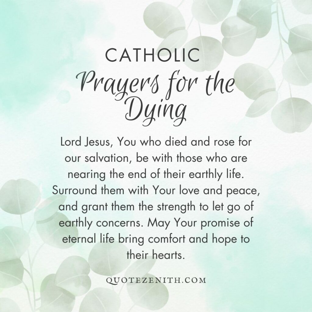 Prayers for the Dying