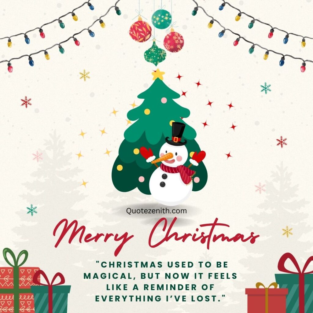 Sad Christmas Quotes