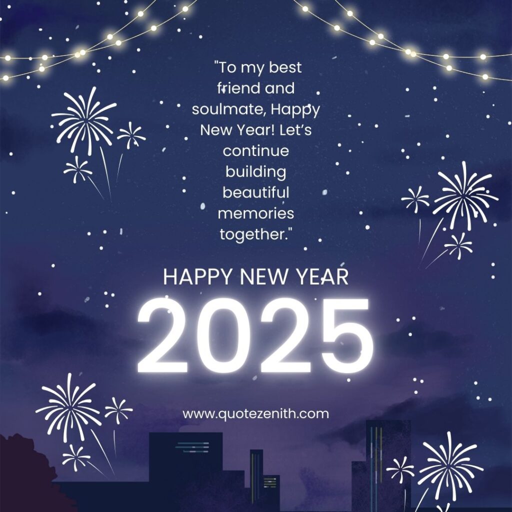 Happy New Year Wishes for Husband