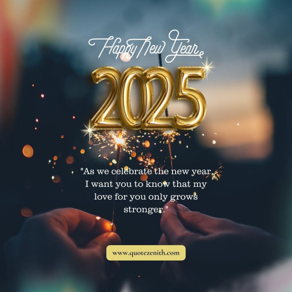 Happy New Year Wishes for Love