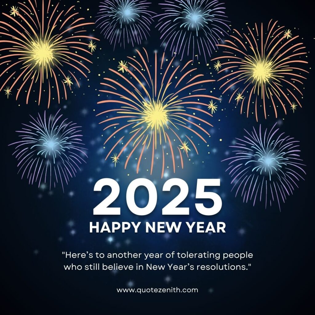 Sarcastic New Year Quotes