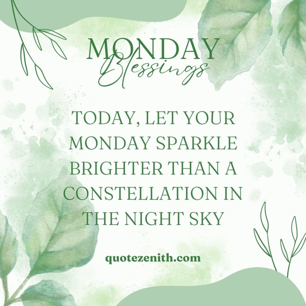 monday blessings