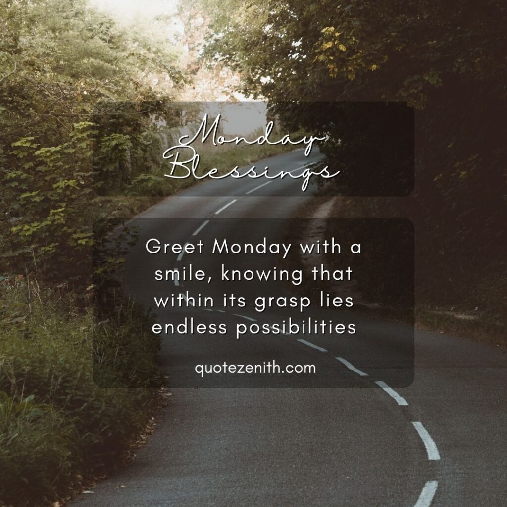 monday blessings