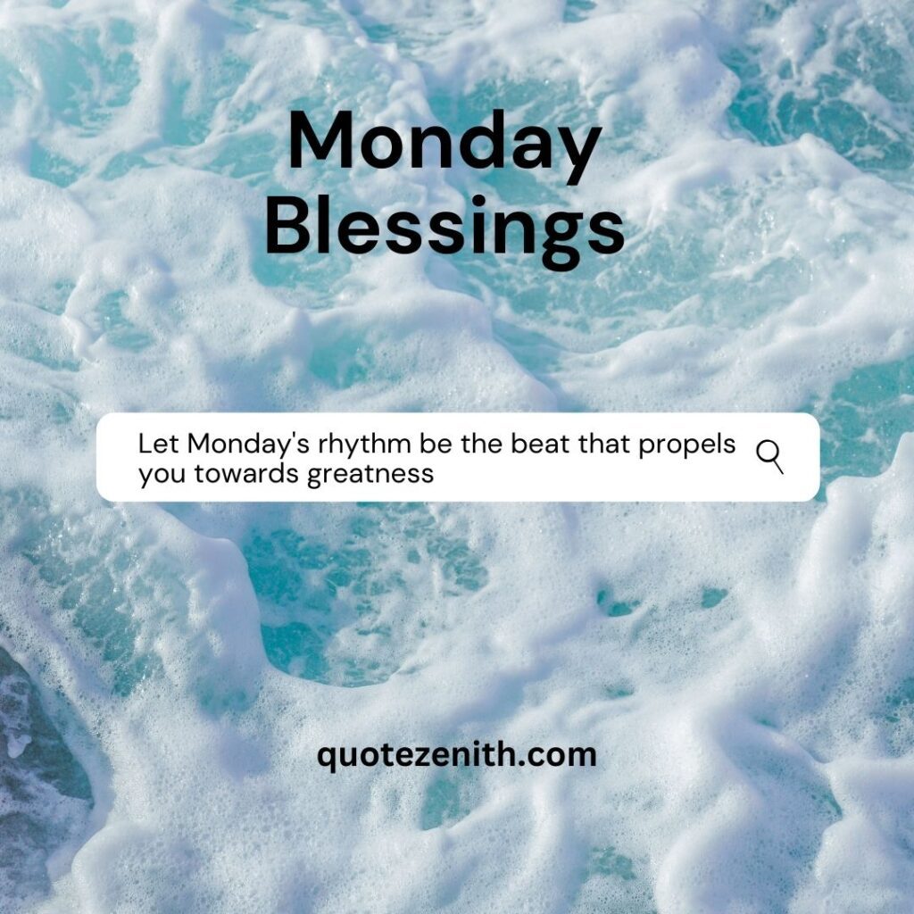 monday blessings