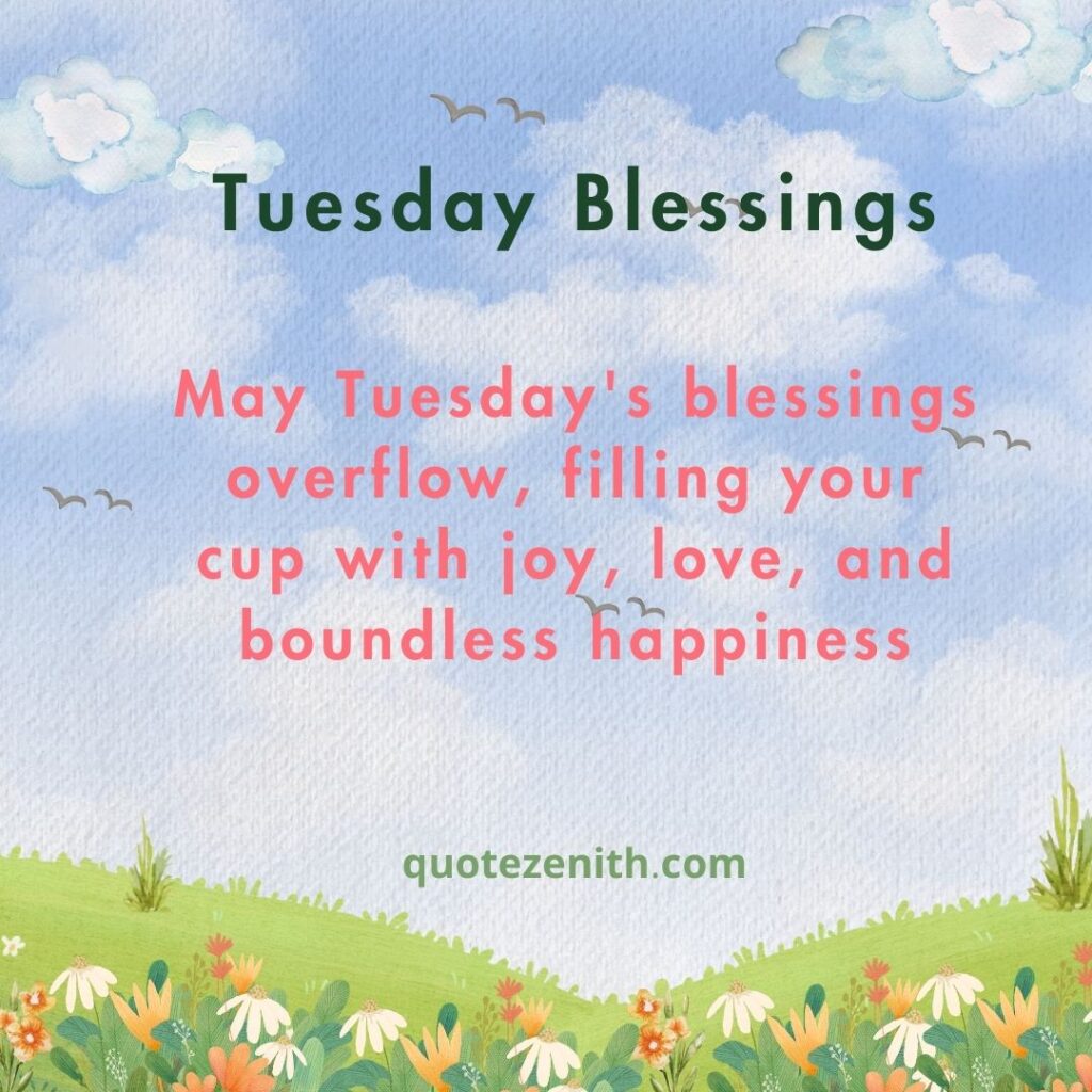 tuesday blessings
