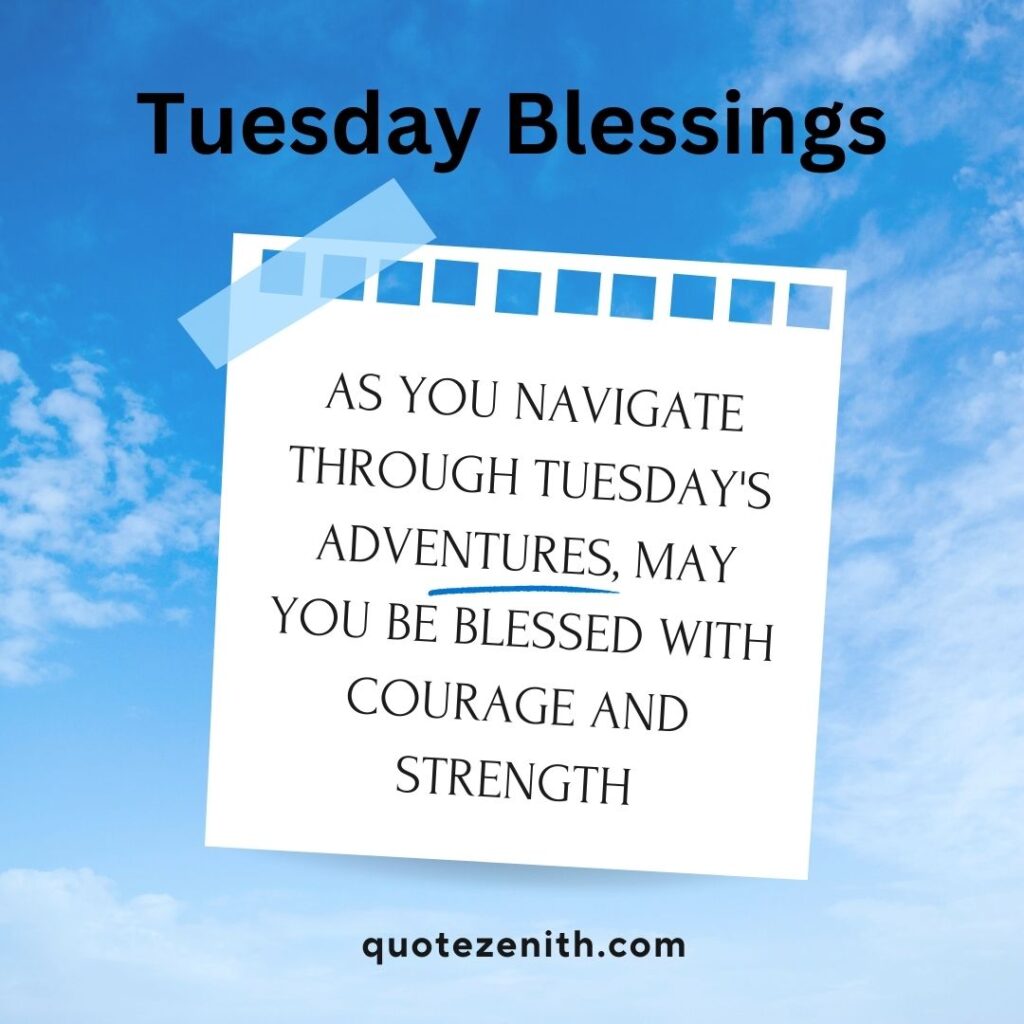 tuesday blessings