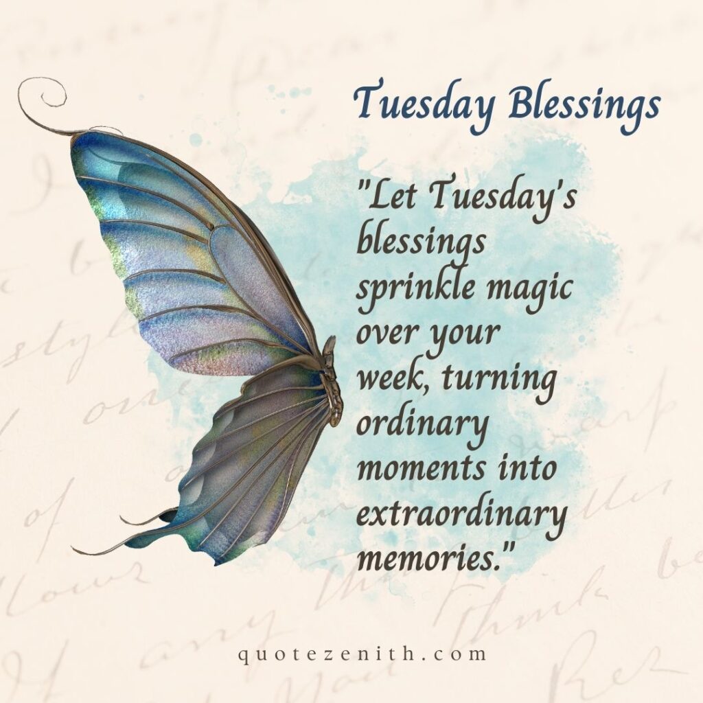 tuesday blessings