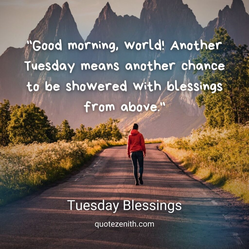 tuesday blessings