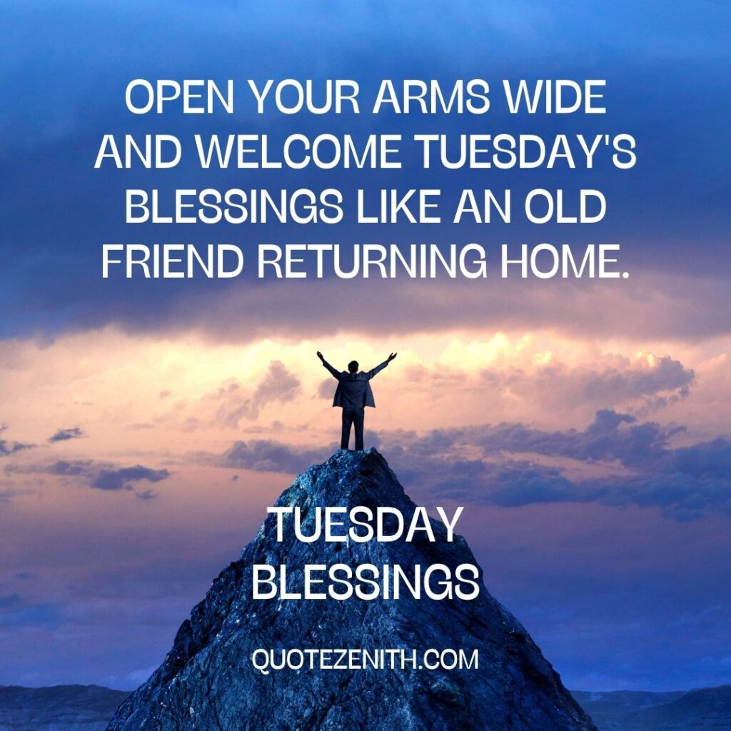 tuesday blessings