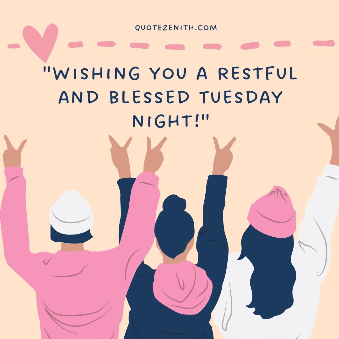 Good Night Tuesday Blessings_quotezenith