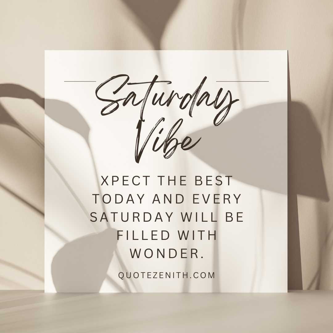 Inspiration Saturday Blessings