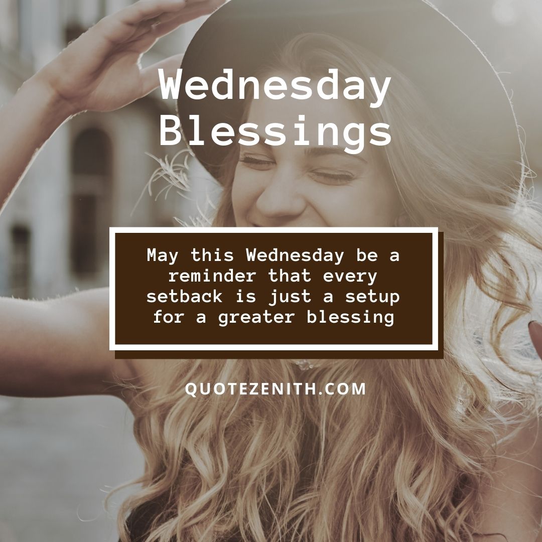 Positive Good Morning Wednesday Blessings