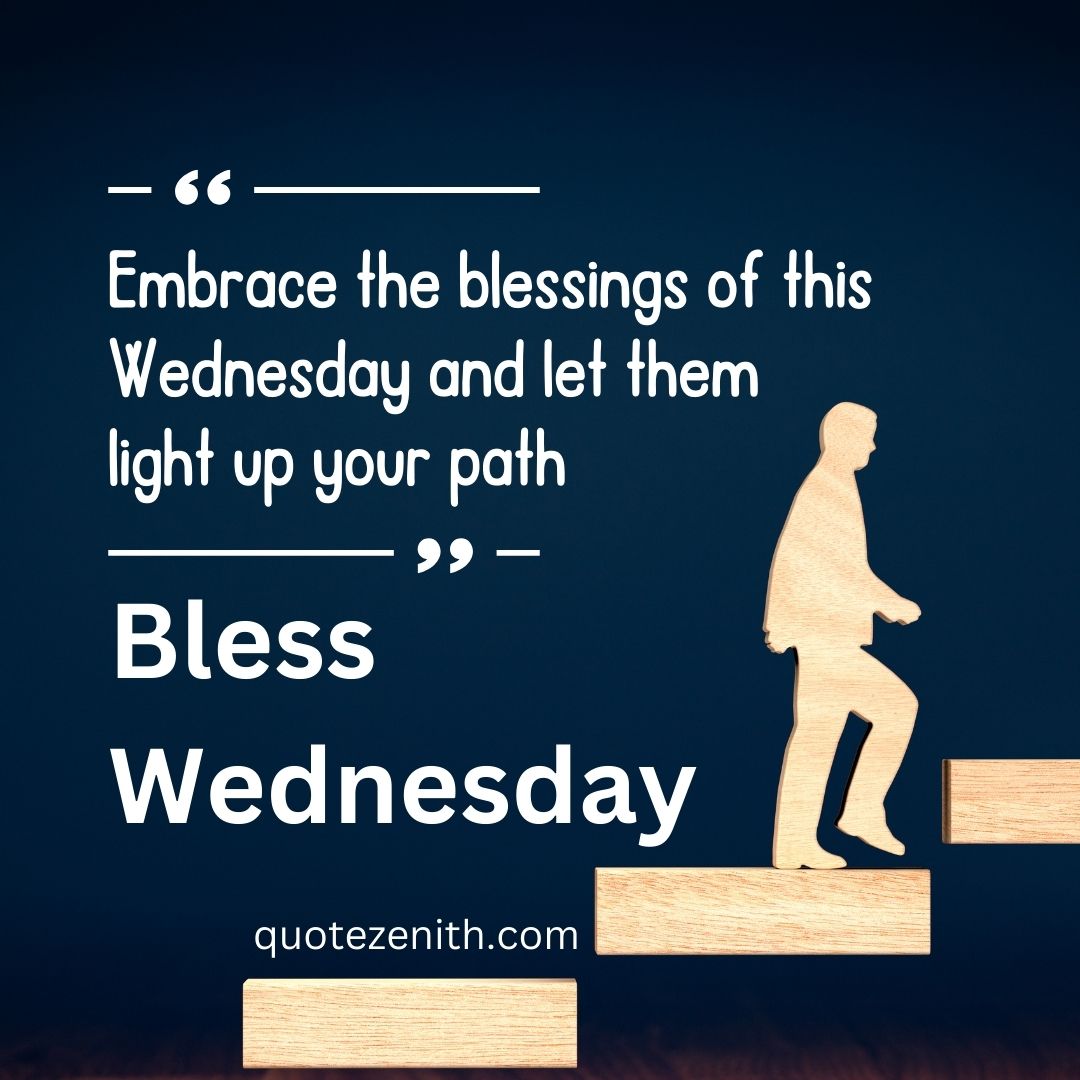 Positive Good Morning Wednesday Blessings