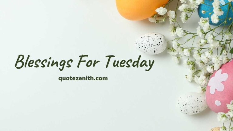 blessings for tuesday