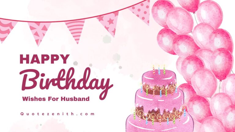 Birthday Wishes For Husband