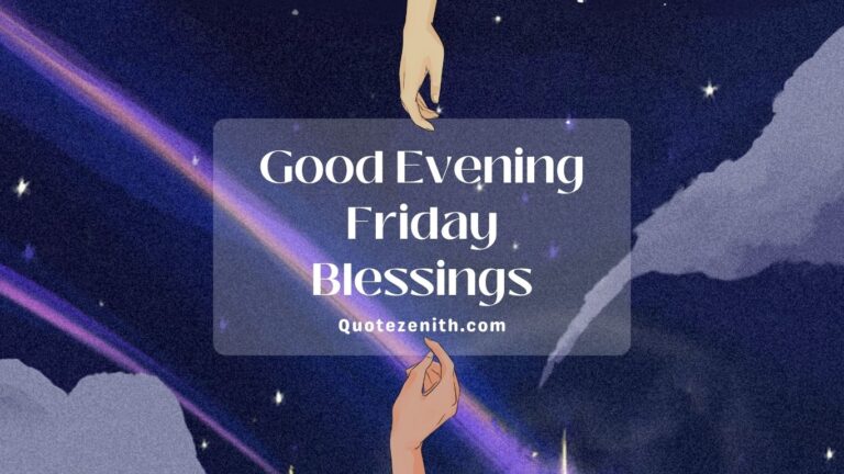 Good Evening Friday Blessings