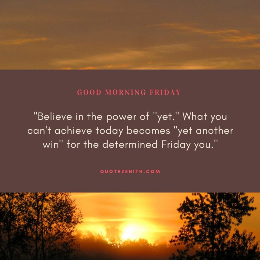 Good Morning Friday Blessings
